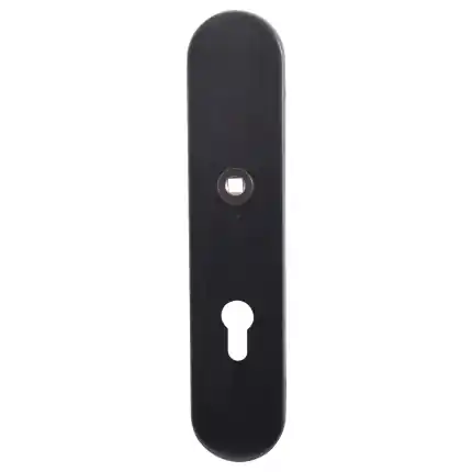 Nu Kopen veiligheidsbinnenschild ovaal PC92 248x52x8 mm afgerond Antraciet