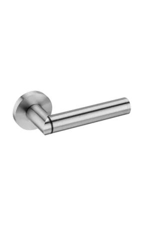 Deurkruk Link op ronde rozet RVS-Porcelein Porto Lage Kosten