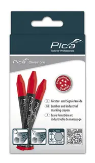 Meest Verkocht MARKEERKRIJT PRO ROOD SET 12ST