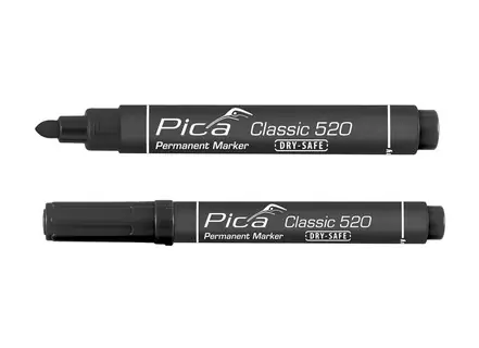 PERMANENT MARKER 2-6MM ZWART Gecertificeerd