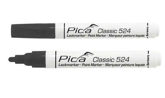 PERMANENT LAKMARKER 2-4MM ZWART Beperkt Aanbod