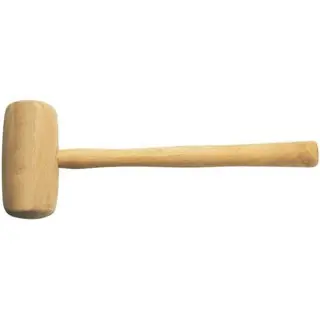 Alleen Vandaag HOUTEN HAMER ESSEN ROND 60MM