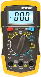 MULTIMETER MINI CAT III 600V 10A Koop Vandaag