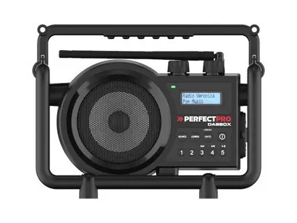 RADIO DABBOX PERFECTPRO 7 WATT Seizoensaanbieding