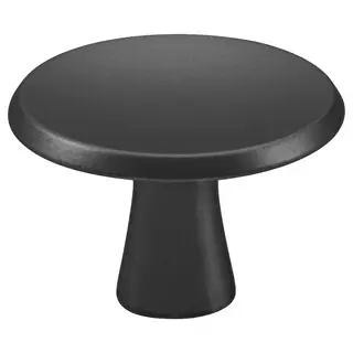 Beperkt Aanbod KNOP ROND 30MM ZWART