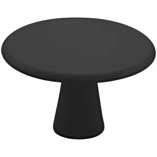 KNOP ROND 35MM ZWART Dagaanbieding