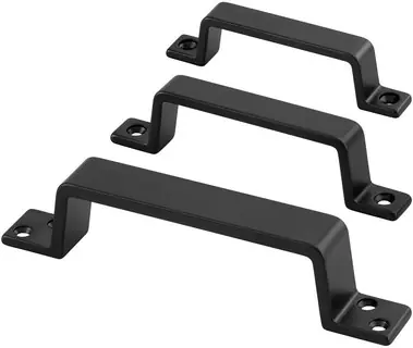 GREEP 150MM OPSCHROEVEND ZWART Direct Beschikbaar