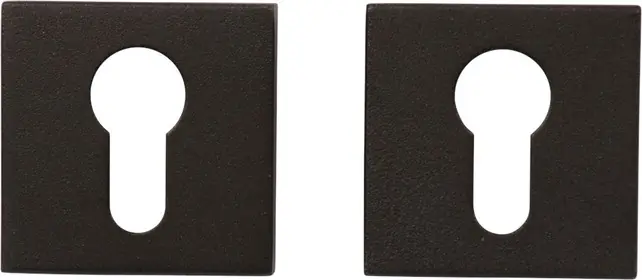 CILINDERROZET VIERK. 50MM RVS ZW Voordeelprijs