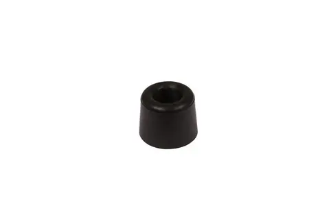 DEURBUFFER RUBBER ZWART 25X30MM Betrouwbaar
