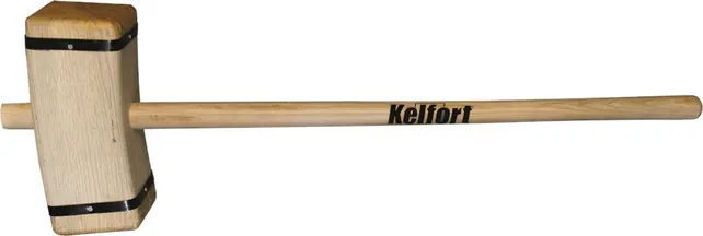 Betrouwbaar SLEG HOUT MET STEEL 1020MM 3.5KG