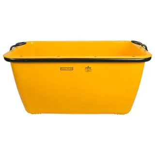 VERSTERKTE BAK 200L GEEL Seizoensaanbieding