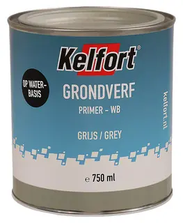 Superprijs GRONDVERF WIT 0.75L WATERBASIS
