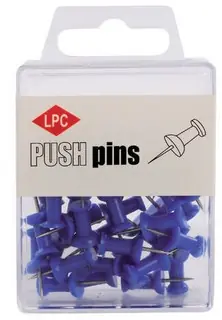 PRIKBORD PUSH-PINS 9X23MM 50ST Express Levering