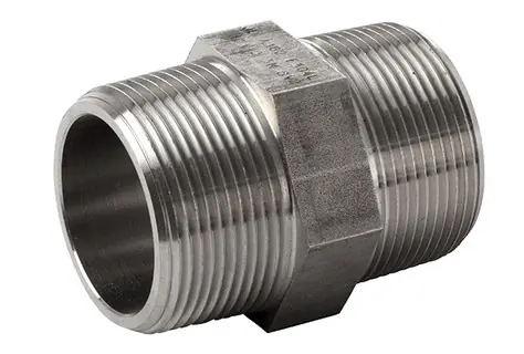 316/NPT DUBB.ZESK.NIPPEL 1.1/4" Laatste Kans