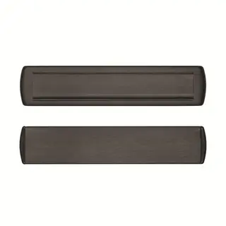 Briefplaat met veer, aluminium Exclusieve Aanbieding