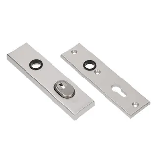 Direct Verzonden Kortschild met kerntrekbeveiliging, aluminium