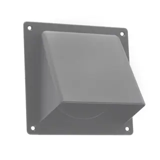 Flitsaanbieding Gevelklep rooster, kunststof