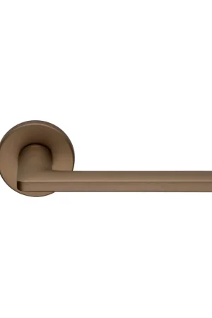 Aanbieding DND Deurkruk Luce P ronde rozet Pearl Bronze
