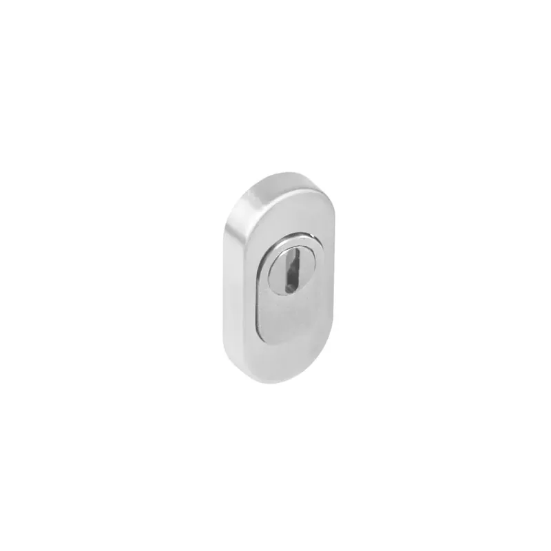 Intersteel Veiligheid-schuifrozet met kerntrekbeveiliging 74x34x15mm Ovaal RVS Rechtstreeks Van De Fabrikant