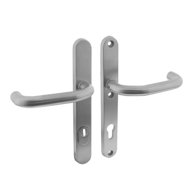 Goedkoop Intersteel Veiligheidsbeslag PC92mm Ovaal RVS Geborsteld