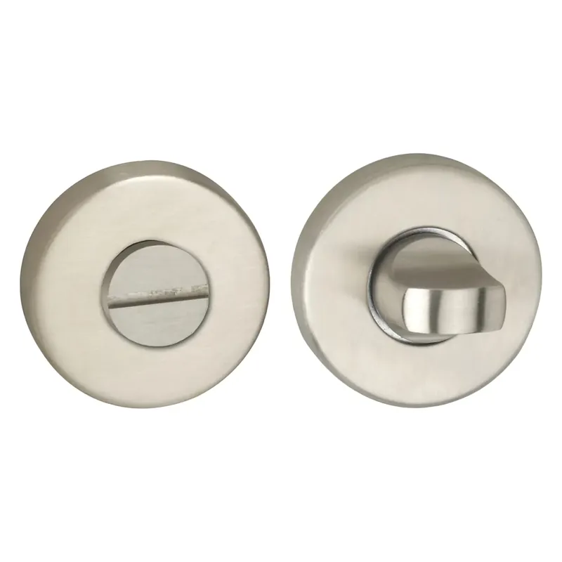 Aanbieding Impresso rond rozet - Badkamer-Toiletsluiting - RVS geborsteld