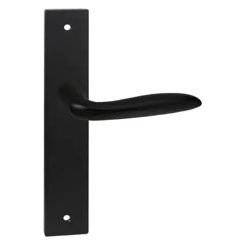 Op = Op Impresso Lake Mat zwart op Rechthoekig schild met schroeven