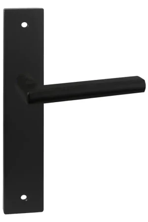 Weekendaanbieding Impresso Redhill Mat zwart op Rechthoekig schild met schroeven