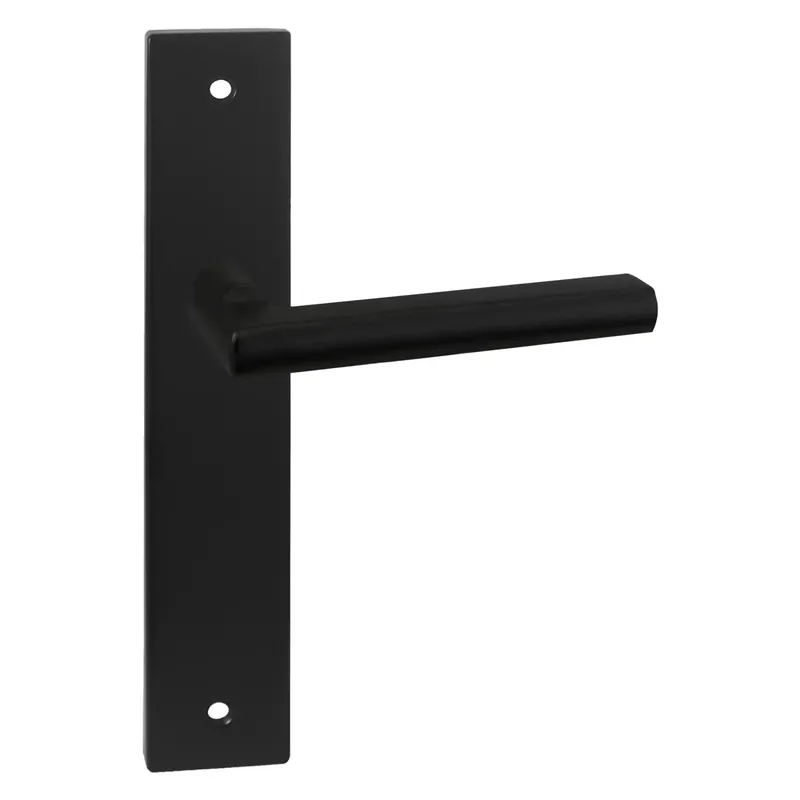 Weekendaanbieding Impresso Redhill Mat zwart op Rechthoekig schild met schroeven