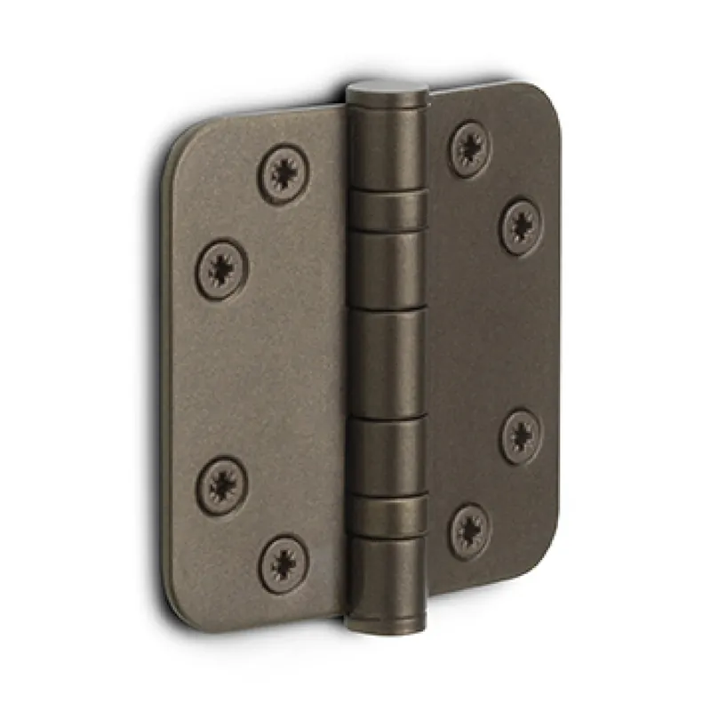 Exclusieve Aanbieding FORMANI Kogellagerscharnier 76x76 Brons LBSA7676 Afgeronde hoeken