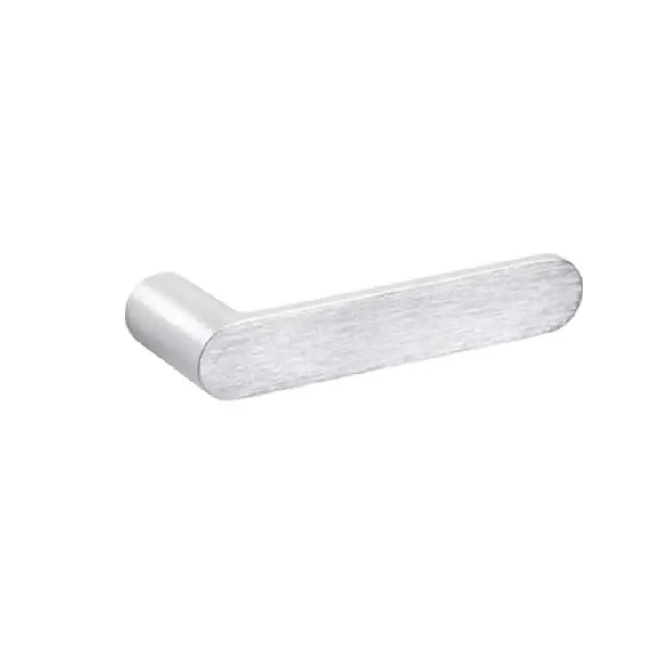 NUDA Deurkruk Pure Satijn Chroom op minimalistisch rozet Dagaanbieding