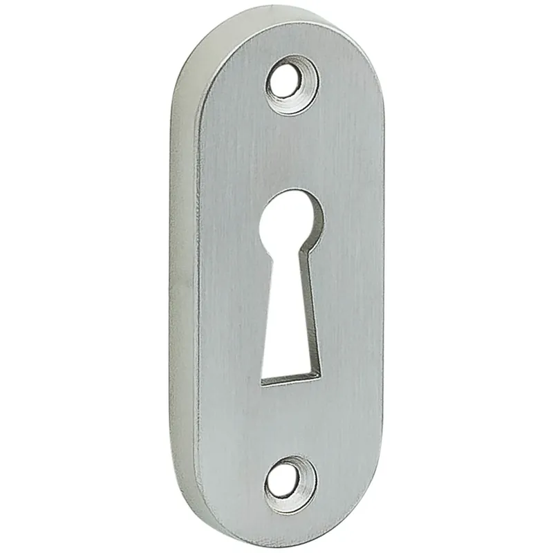 Artitec Sleutelrozet ovaal 60x26mm mat nikkel ongelakt Rechtstreeks Van De Fabrikant