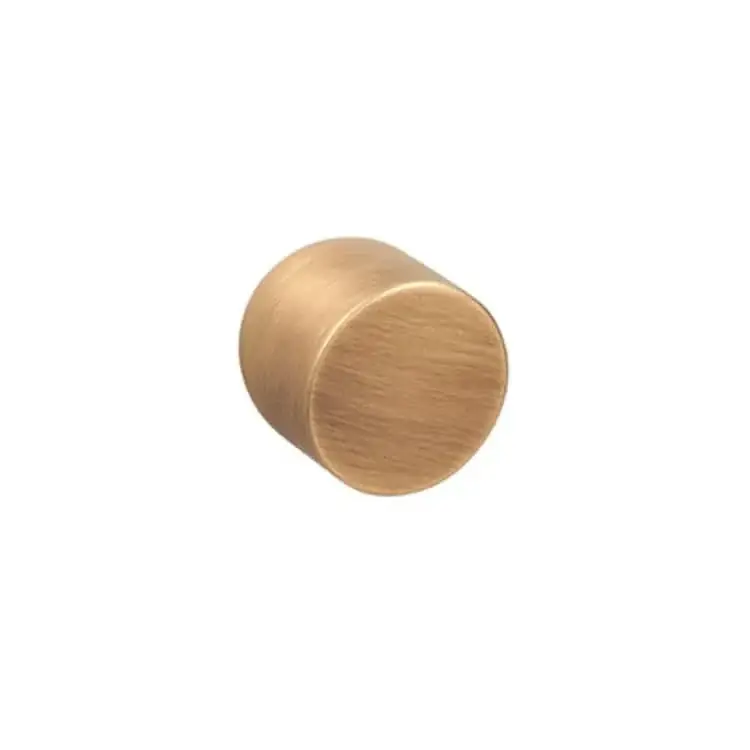 Gereduceerde Prijs NUDA Deurknop Lui Brushed Goud op minimalistisch rozet
