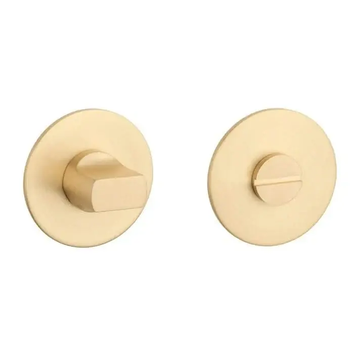 STERK WC-garnituur 1712 OVAL PRO 3mm mat goud Koopje