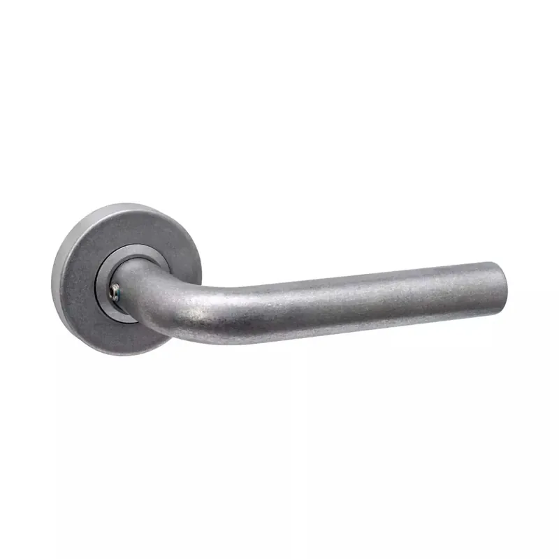 Intersteel Deurkruk Luzern op Rozet Verdekt 53x10mm RVS Getrommeld Gratis Retour