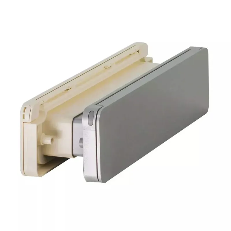 Aanbieding Homebox brievenbus - buitenklep geanodiseerd aluminium binnenklep RAL9001