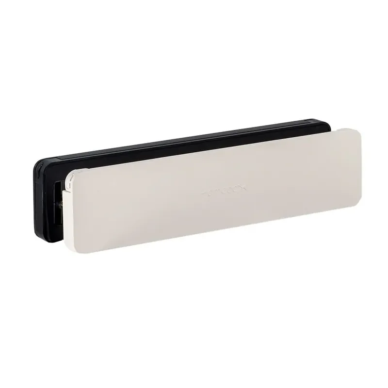 Homebox brievenbus - buitenklep zwart RAL9005 binnenklep crème wit RAL9001 Tijdelijk Beschikbaar