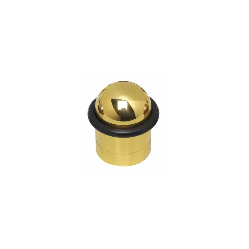 Alleen Vandaag Intersteel Deurstop met ring Messing Gelakt