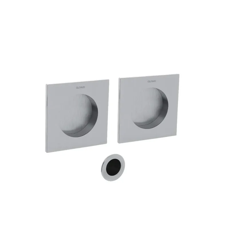Korting Olivari Schuifdeurkom Giotto Q Chroom mat