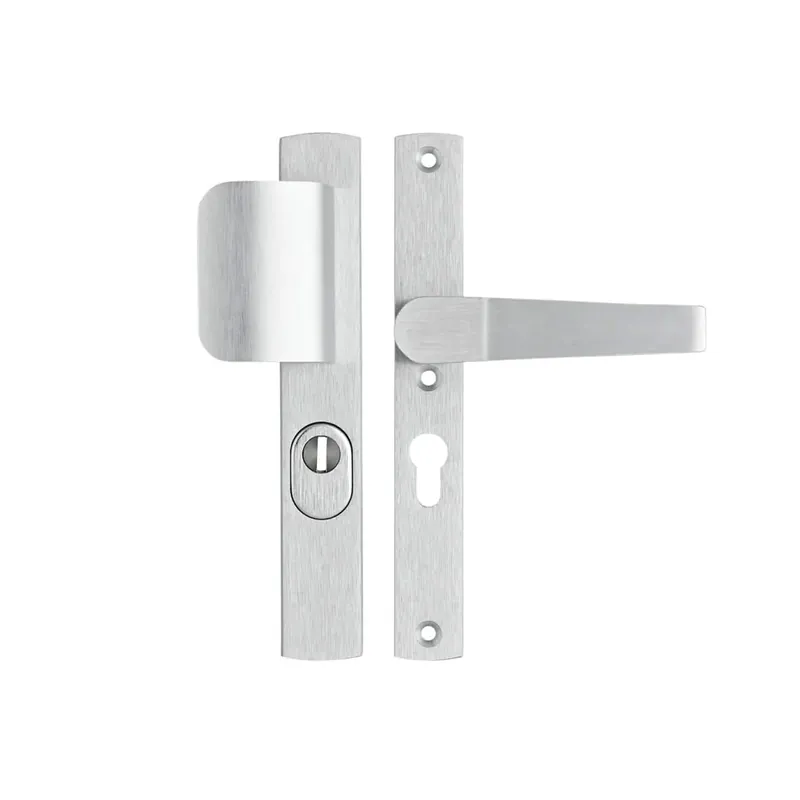 Koop Vandaag AXA Veiligheidsbeslag smal D-duwer+Arrow PC55 242X38x15 Alu