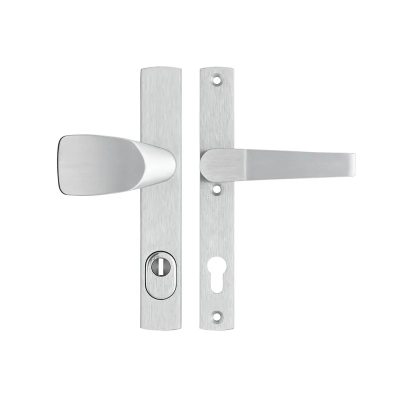 AXA Veiligheidsbeslag smal Wing-knop+kruk PC92 242x38x15 Alu Beste Prijs