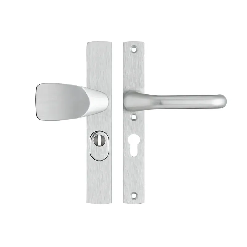 Merkproduct AXA Veiligheidsbeslag Smal Wing-knop+kruk Flow PC72 242x38x15 Alu