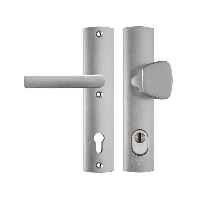 AXA Veiligheidsbeslag Curve Plus S PC92 242x52x13 Zilver Hoge Kwaliteit