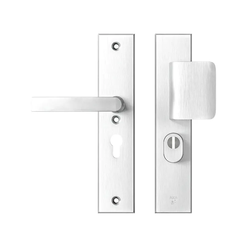 Veiligheidsbeslag Edge Plus D-duwer PC72 252X52x12 Alu Zilver Direct Verzonden