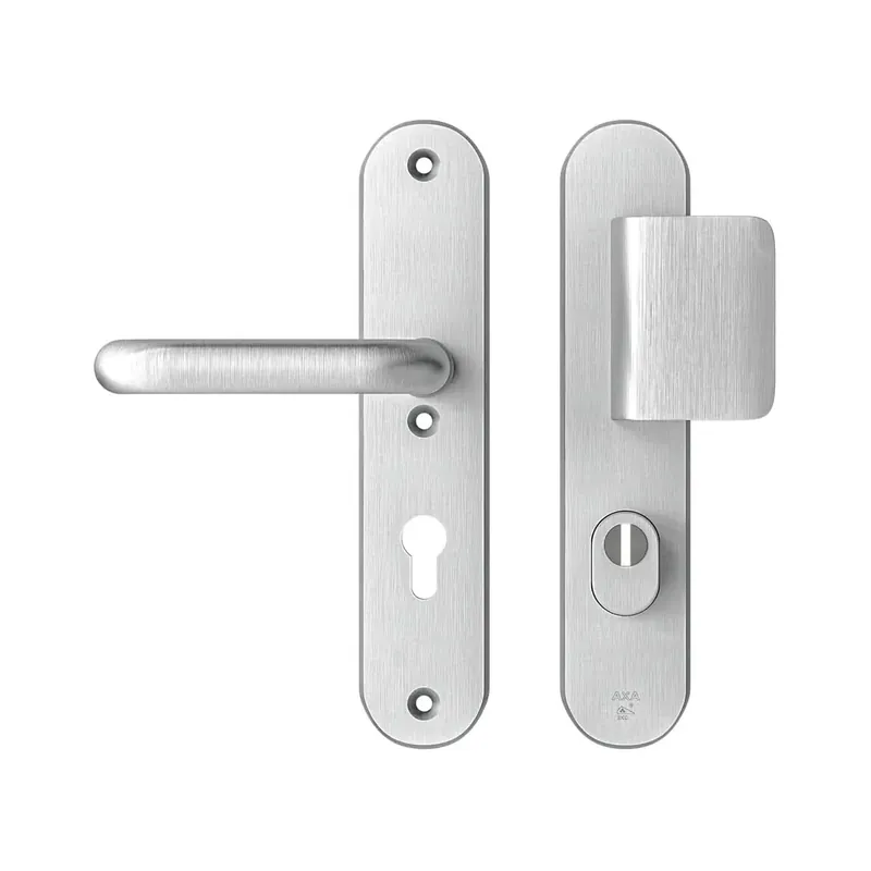 Veiligheidsbeslag Oval Plus D-duwer PC72 252X52x12 Alu Zilver Direct Beschikbaar