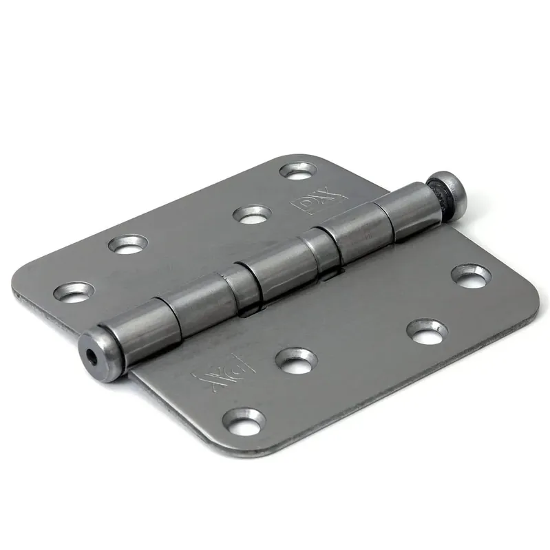 Dulimex Kogellagerscharnier ronde hoeken 89x89 mm RVS geborsteld Dagaanbieding
