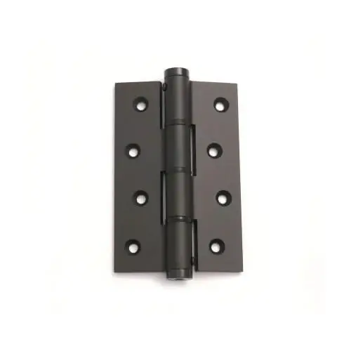 DX Justor Deurveerscharnier enkelwerkend 120/30 mm aluminium zwart Exclusieve Aanbieding