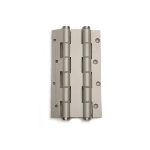Gratis Retour DX Justor Deurveerscharnier dubbelwerkend 180/40 mm aluminium zilvergrijs
