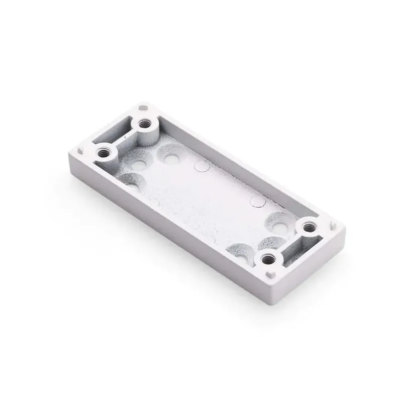 Lage Kosten DX - Onderlegplaat smal t.b.v. RBM zamac wit epoxy coating