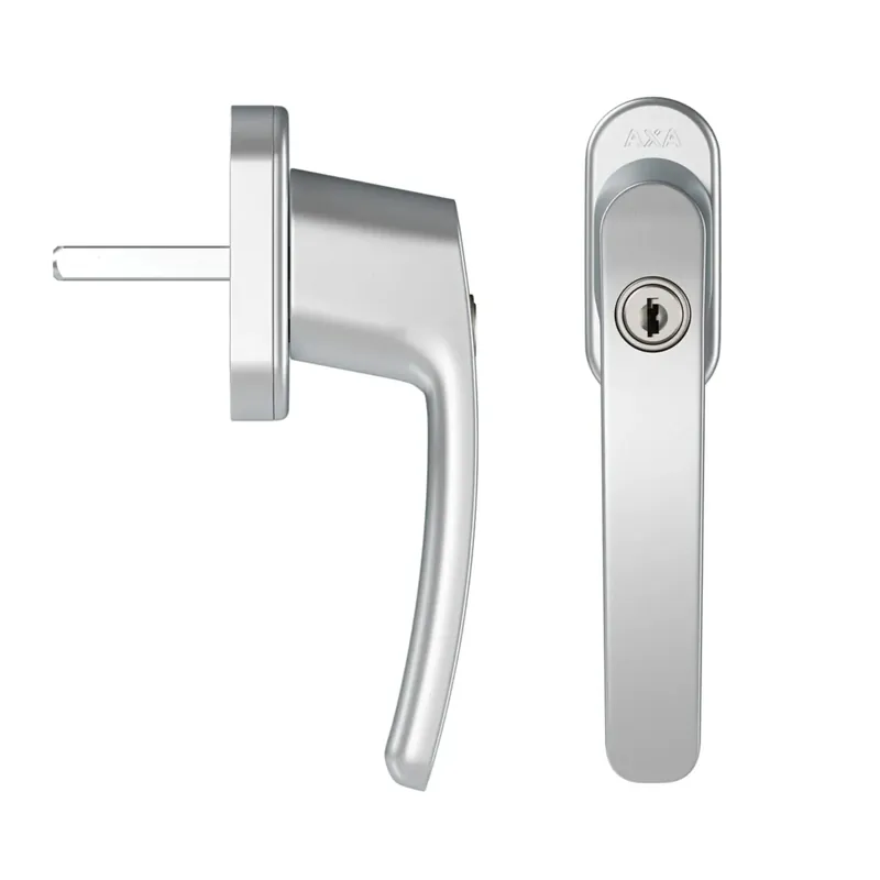 Lage Prijs AXA Veiligheids SKG2 draai-kiep raamkruk Oval Roma 90 Aluminium