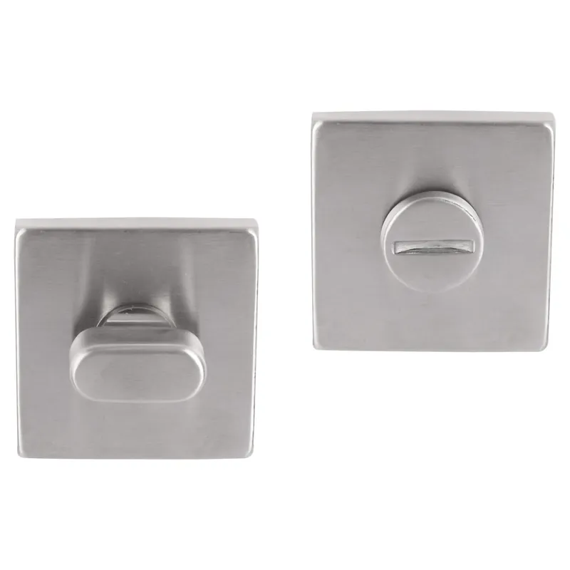 Actieprijs Differnz Rozet met Toiletsluiting Mat Chroom Vierkant 52x52mm